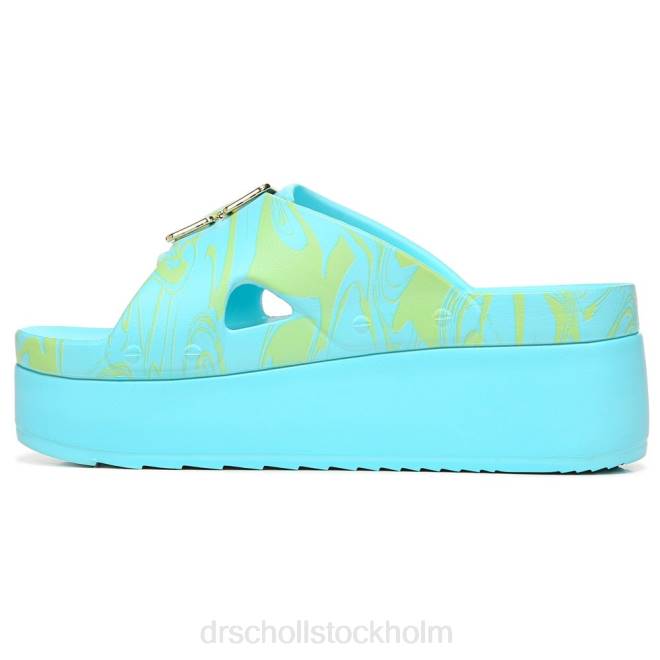 ängel blå eva original mål plattformssandal 8RZZ174 Dr. Scholl\'s unisex-