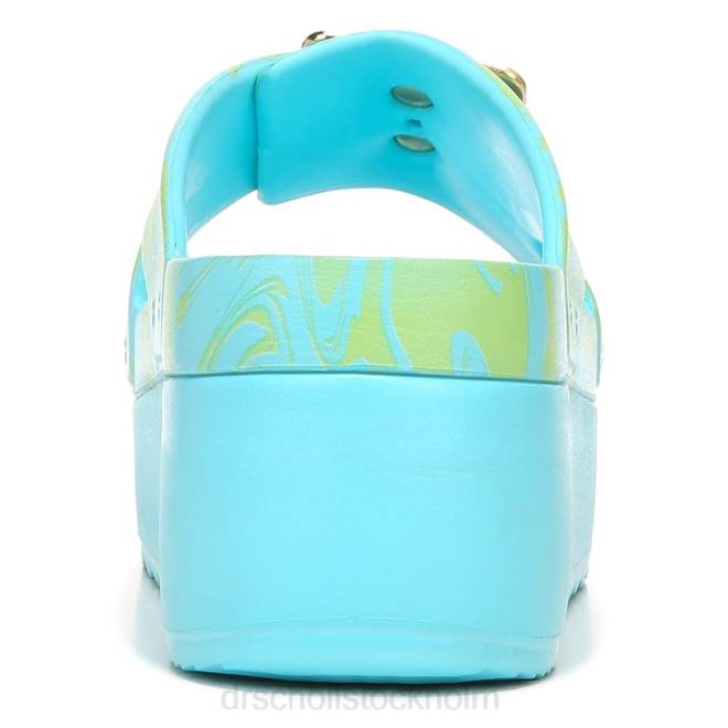 ängel blå eva original mål plattformssandal 8RZZ174 Dr. Scholl\'s unisex-