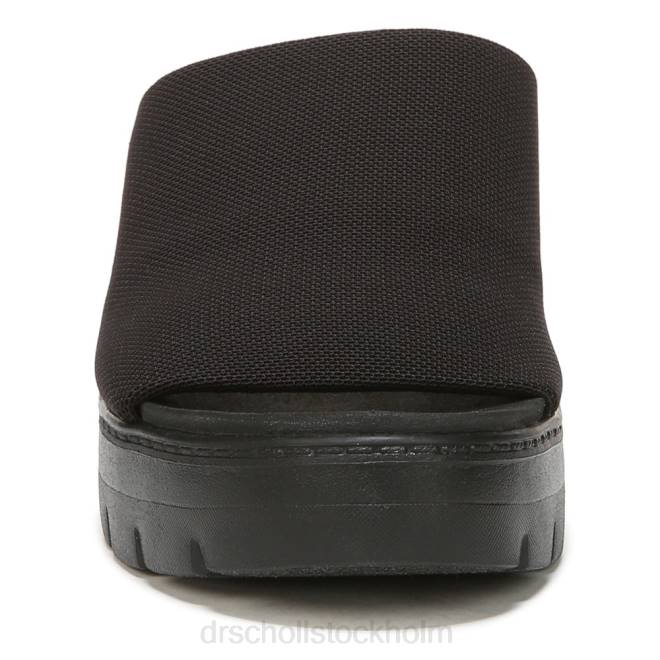 svart kolla tvivel plattformssandal 8RZZ222 Dr. Scholl\'s unisex-