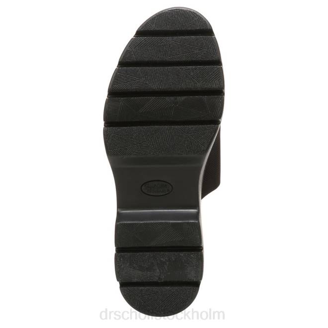 svart kolla tvivel plattformssandal 8RZZ222 Dr. Scholl\'s unisex-