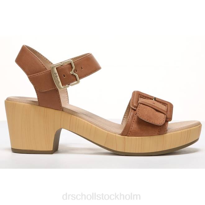 honungsbrun syntetisk felicity too blockhälsandal 8RZZ162 Dr. Scholl\'s unisex-