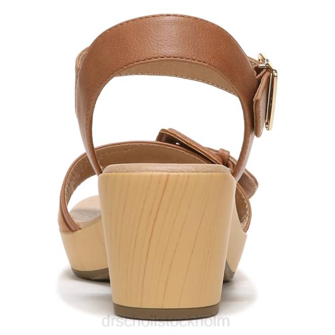 honungsbrun syntetisk felicity too blockhälsandal 8RZZ162 Dr. Scholl\'s unisex-