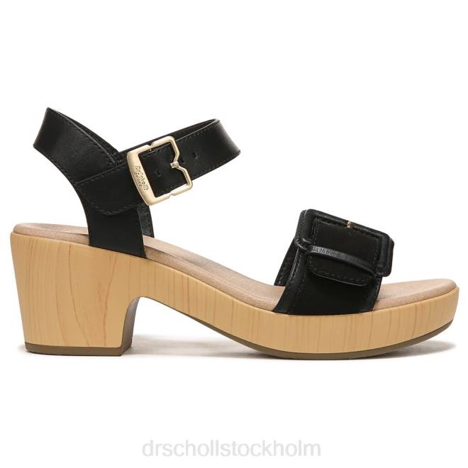 svart syntet felicity too blockhälsandal 8RZZ160 Dr. Scholl\'s unisex-