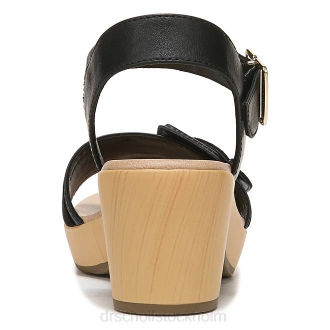 svart syntet felicity too blockhälsandal 8RZZ160 Dr. Scholl\'s unisex-