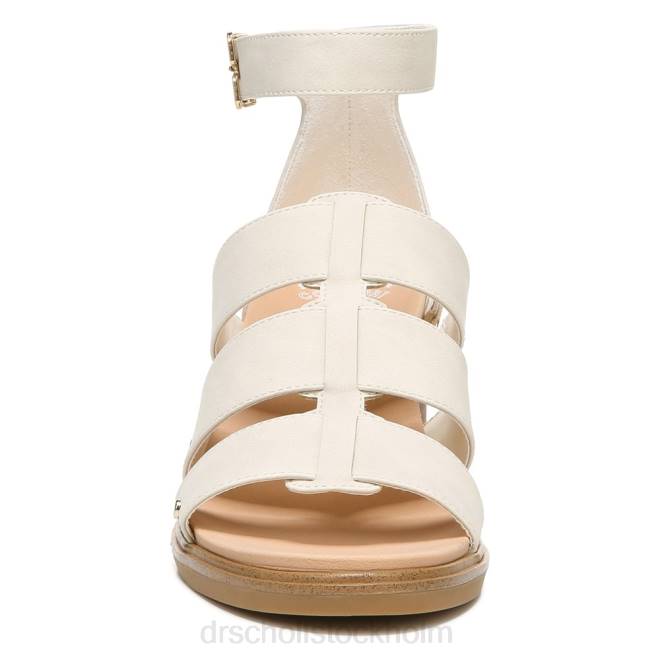 tofu vit syntet eleanor sandal med blockklack 8RZZ245 Dr. Scholl\'s unisex-