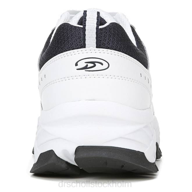 vitt/marinblått läder sebastian promenadsko 8RZZ303 Dr. Scholl\'s unisex-