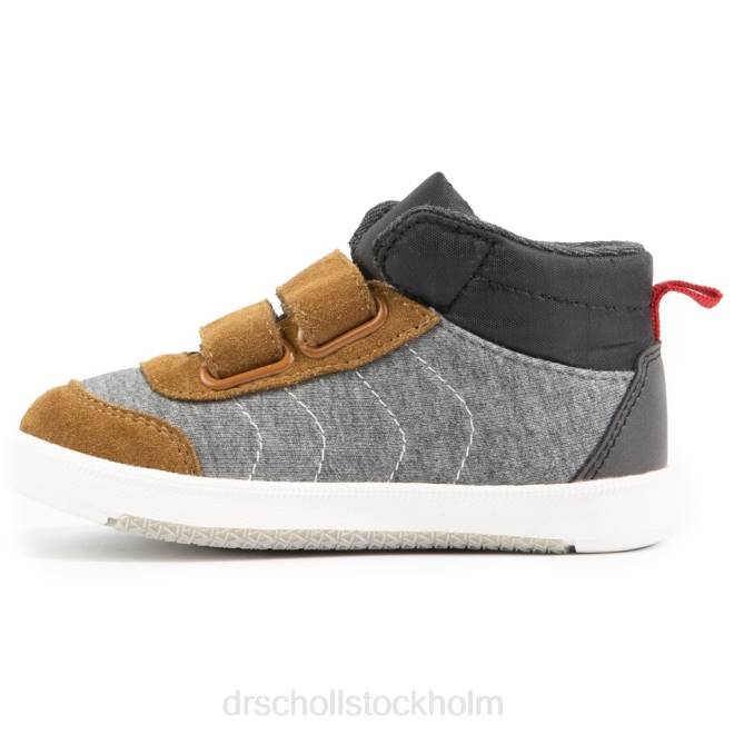 brun multi sikta hög sneaker 8RZZ317 Dr. Scholl\'s toddler/liten unge
