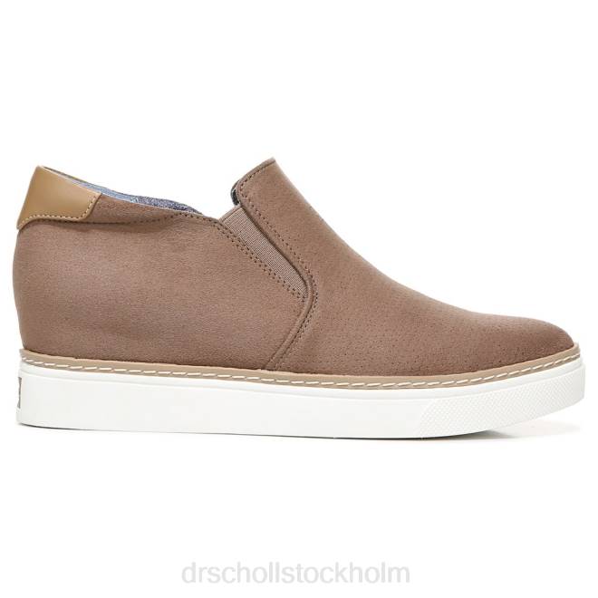 kakaobrunt tyg om bara wedge sneaker 8RZZ61 Dr. Scholl\'s unisex-