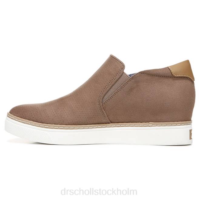 kakaobrunt tyg om bara wedge sneaker 8RZZ61 Dr. Scholl\'s unisex-