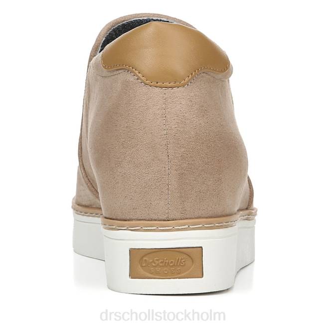 rostad taupe mikrofiber perf om bara wedge sneaker 8RZZ60 Dr. Scholl\'s unisex-