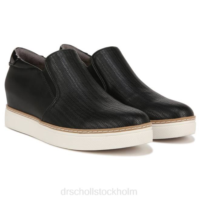 svart syntet om bara wedge sneaker 8RZZ57 Dr. Scholl's unisex-