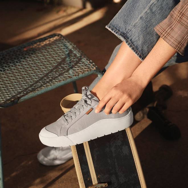 ånggrå tyg ledigt snöra ihop 8RZZ2 Dr. Scholl\'s unisex-