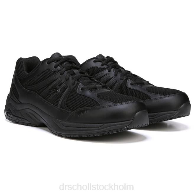 svart läder monster halksäkra sneaker 8RZZ288 Dr. Scholl's unisex-