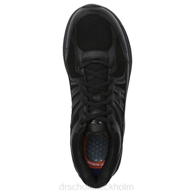 svart läder monster halksäkra sneaker 8RZZ288 Dr. Scholl\'s unisex-