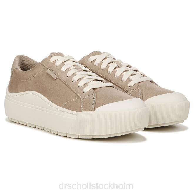 taupe tyg ledigt snöra ihop 8RZZ5 Dr. Scholl's unisex-