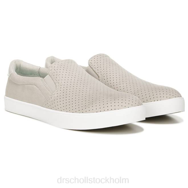greige micro perf madison slip on sneaker 8RZZ26 Dr. Scholl's unisex-