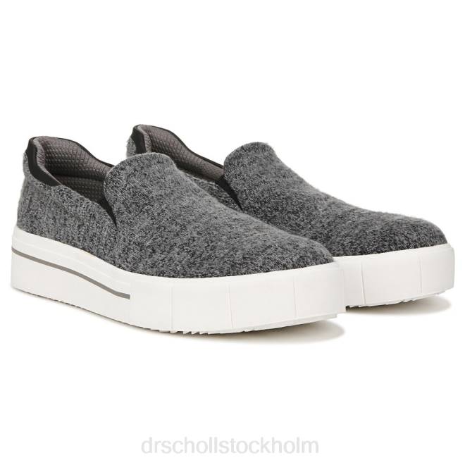 mörkgrått tyg lycka lo slip on sneaker 8RZZ82 Dr. Scholl's unisex-