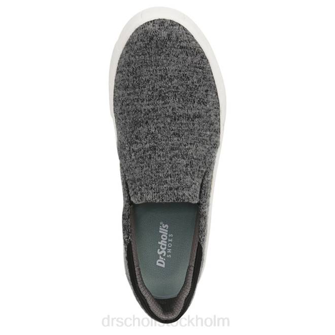 mörkgrått tyg lycka lo slip on sneaker 8RZZ82 Dr. Scholl\'s unisex-