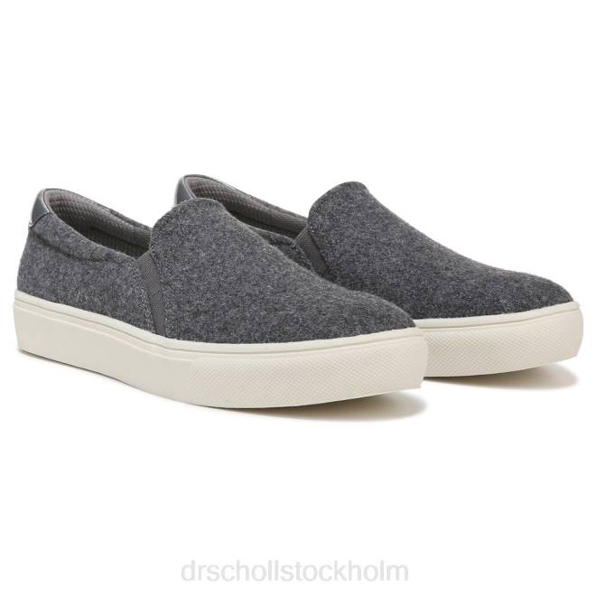 mörkgrått tyg nova slip on sneaker 8RZZ67 Dr. Scholl's unisex-