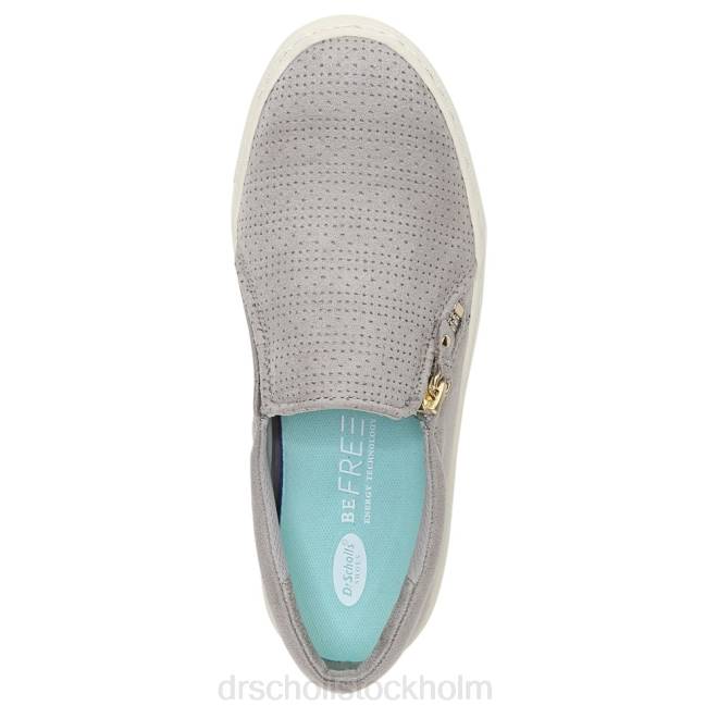 mjuk grå mikrofiber ingen chill slip on sneaker 8RZZ220 Dr. Scholl\'s unisex-
