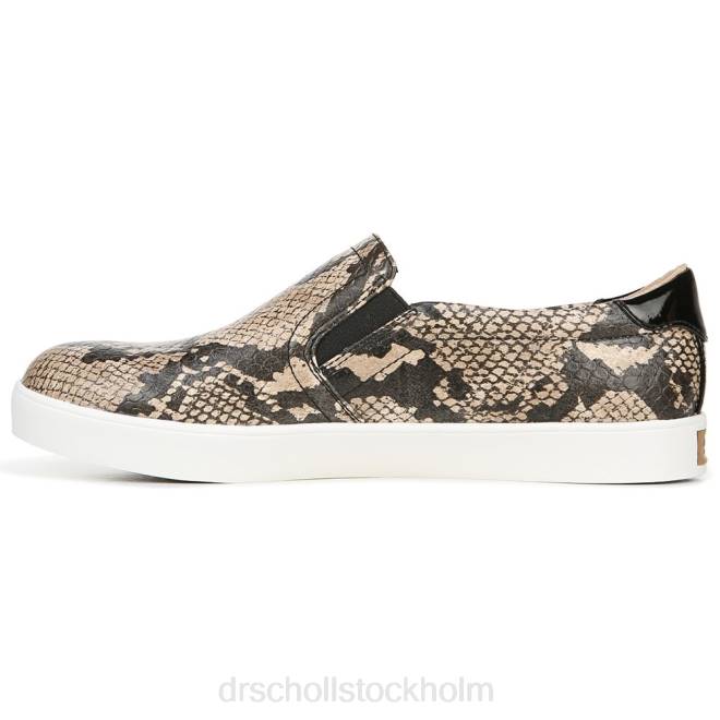 svart/brunt ormtryck madison slip on sneaker 8RZZ42 Dr. Scholl\'s unisex-