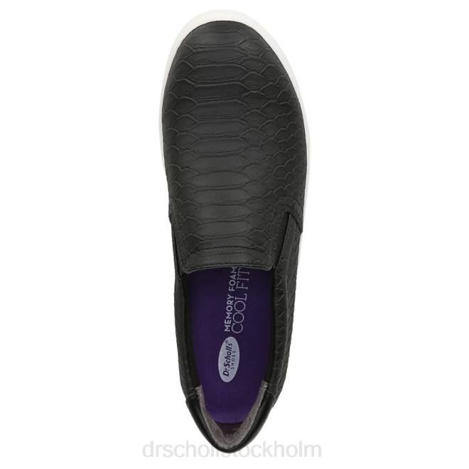 svart pyton madison slip on sneaker 8RZZ37 Dr. Scholl\'s unisex-