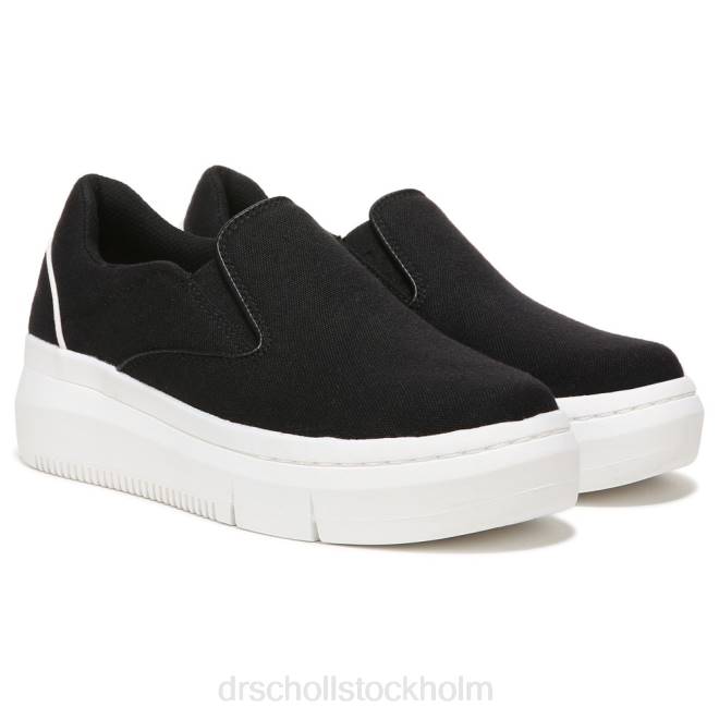 svart savoy plattform slip on sneaker 8RZZ218 Dr. Scholl's unisex-