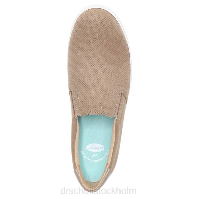 träbrun mikro perf madison slip on sneaker 8RZZ29 Dr. Scholl\'s unisex-