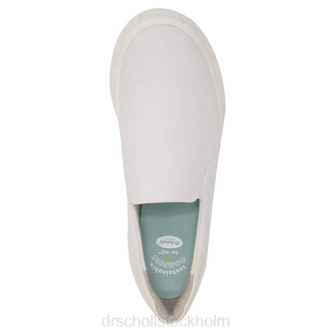 vitt tyg lycka lo slip on sneaker 8RZZ84 Dr. Scholl\'s unisex-
