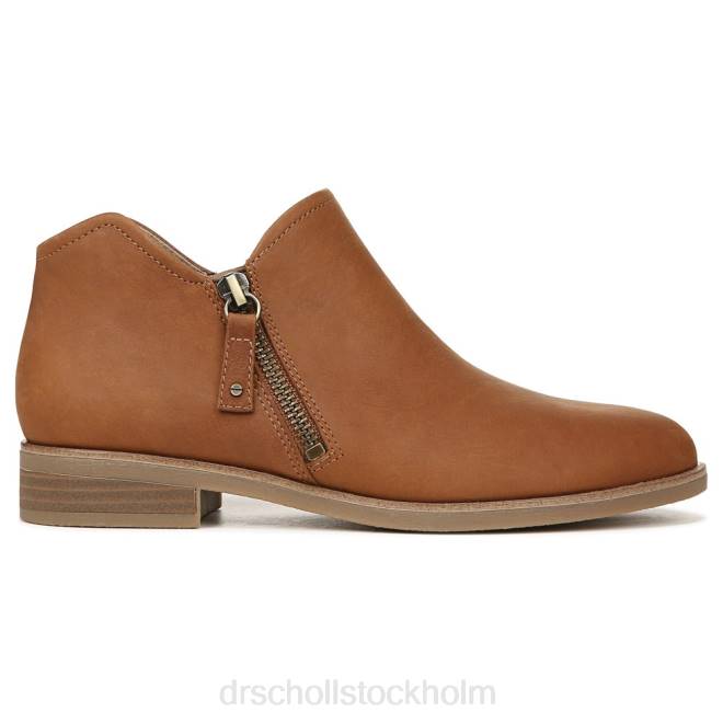 brunt läder avenue ankelstövlett med dragkedja 8RZZ99 Dr. Scholl\'s unisex-