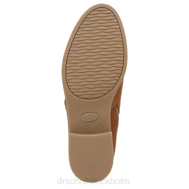 brunt läder avenue ankelstövlett med dragkedja 8RZZ99 Dr. Scholl\'s unisex-