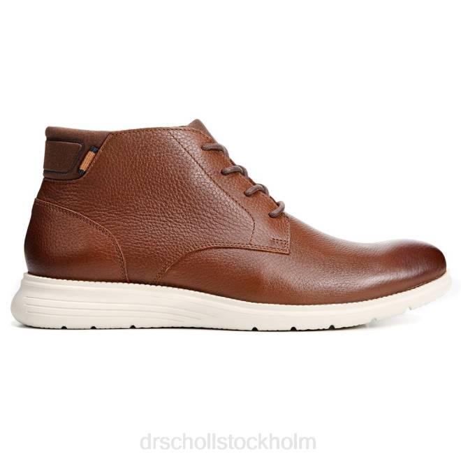 brunt läder tracker chukka stövel 8RZZ295 Dr. Scholl\'s unisex-