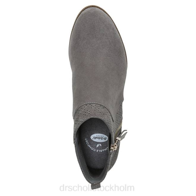 mörk skugga grå mikrofiber brianna bootie 8RZZ136 Dr. Scholl\'s unisex-