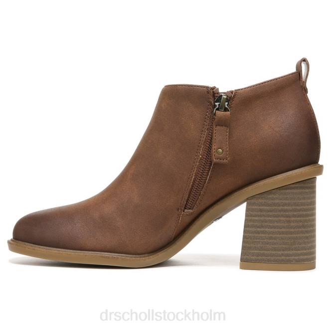 ny kopparbrun syntet roxanne stövel med blockhäl 8RZZ247 Dr. Scholl\'s unisex-