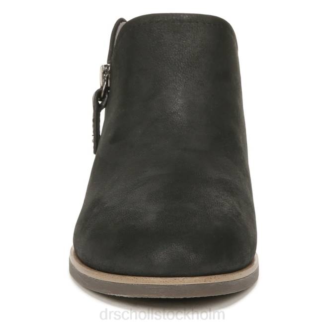 svart läder avenue ankelstövlett med dragkedja 8RZZ98 Dr. Scholl\'s unisex-