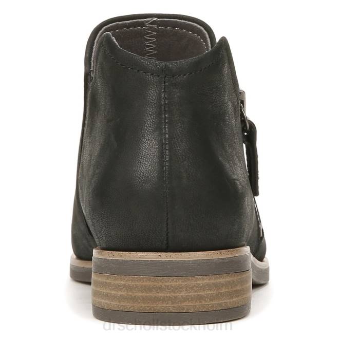 svart läder avenue ankelstövlett med dragkedja 8RZZ98 Dr. Scholl\'s unisex-