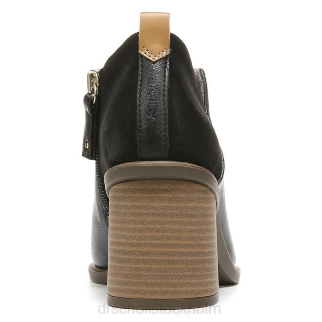 svart syntet roxanne stövel med blockhäl 8RZZ246 Dr. Scholl\'s unisex-