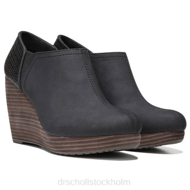 svart harlow wedge bootie 8RZZ149 Dr. Scholl's unisex-