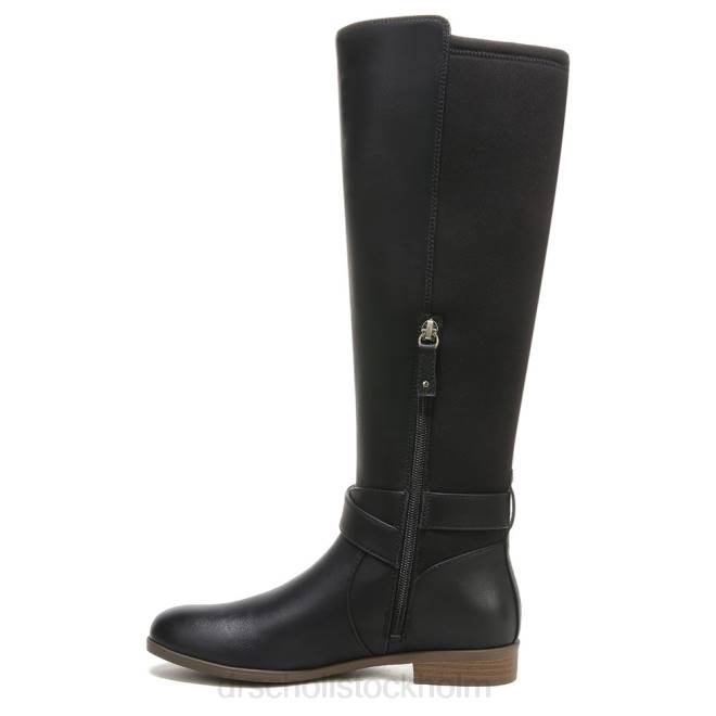svart syntet betygsätt hög stövel 8RZZ107 Dr. Scholl\'s unisex-